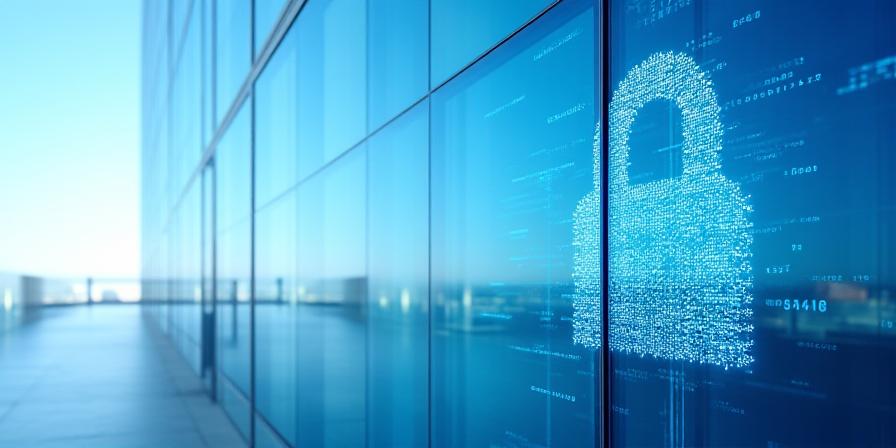 Secure data management visual representation